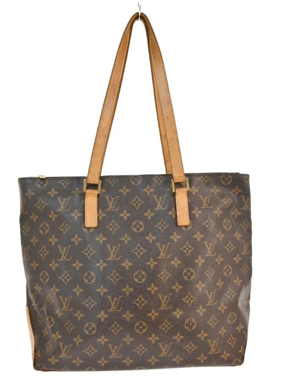 LOUIS VUITTON CABAS MEZZO HAND TOTE BAG MONOGRAM M51151 AR0999 RQ02069 - Picture 1 of 13